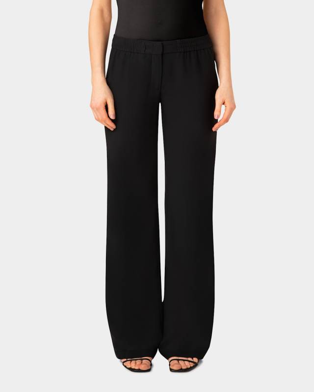 Marla Elastic Straight-Leg Pants